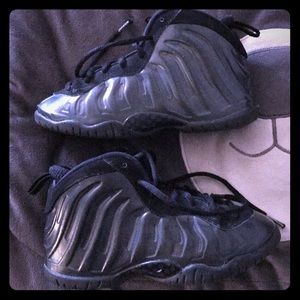 Nike Little Posite One PS ‘Legion Green’ Black